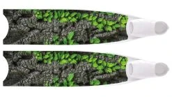 Palmes De Plongée Fibre De Verre ECO SEMI-TRANSPARENT BI-FINS LEADERFINS