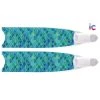 Palmes De Plongée Fibre De Verre BRIGHT BLUE BI-FINS LEADERFINS