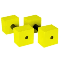 HALTERES AQUATIQUES CARREES JAUNE CALUNEA