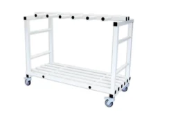 CHARIOT DE RANGEMENT POUR CEINTURES D'AQUAGYM EN PVC GOLFINHO