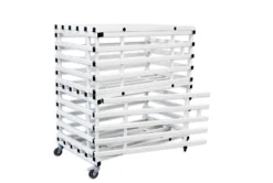 CHARIOT DE RANGEMENT POUR ACCESSOIRES DE NATATION / AQUAGYM EN PVC GOLFINHO