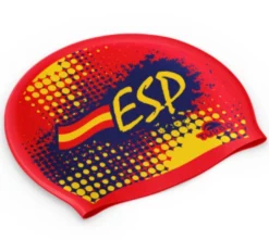 Bonnet De Bain Silicone ESPAÑA ROUGE TURBO