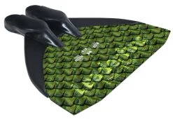 MONOPALME AVEC ANGLE HYPER REPTILE FIBRE DE VERRE / CARBONE LEADERFINS