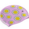 Bonnet De Bain Silicone HAPPY FLOWERS ROSE TURBO