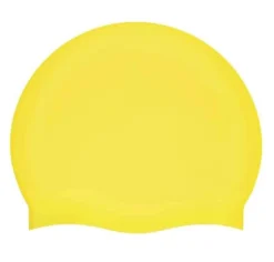BONNET DE BAIN SILICONE JAUNE CALUNEA