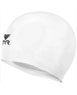 BONNET DE BAIN ENFANT SOLID LATEX BLANC TYR