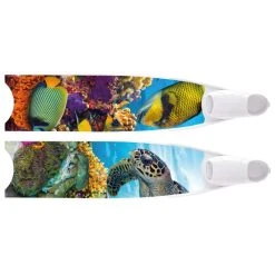 Palmes De Plongée UNDERWATER FISH BI-FINS LEADERFINS