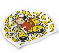 Bonnet De Bain Silicone LITTLE MONKEY TURBO