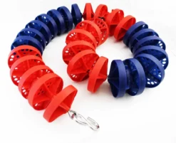 LIGNE DE NAGE MOSCOU AVEC MICRO FLOTTEURS - DISQUES Ø100MM - SUR CORDE NYLON -Boutique Finis moscow 3