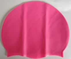 BONNET DE BAIN SILICONE ROSE VIF CALUNEA