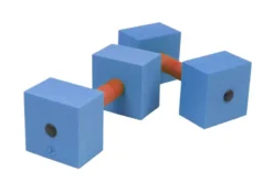 HALTERES AQUATIQUES CARREES BLEUES LEISIS