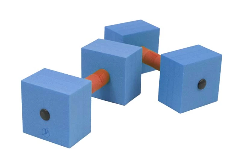 HALTERES AQUATIQUES CARREES BLEUES LEISIS 1 HALTERES AQUATIQUES CARREES BLEUES LEISIS