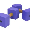 HALTERES AQUATIQUES CARREES VIOLETTES LEISIS