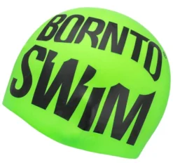 Bonnet De Bain SEAMLESS BORN TO SWIM -Boutique Finis sl green 1