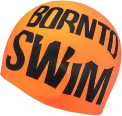 Bonnet De Bain SEAMLESS BORN TO SWIM -Boutique Finis sl orange 1