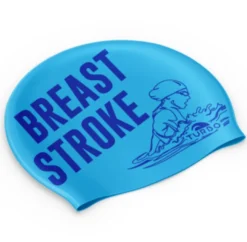 Bonnet De Bain Silicone BREASTSTROEK BLEU TURBO