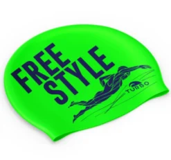 Bonnet De Bain Silicone FREE STYLE VERT FLUO TURBO