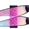 Palmes De Plongée Fibre De Verre MERMAID SEMI-TRANSPARENT BI-FINS LEADERFINS