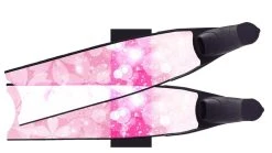 Palmes De Plongée Fibre De Verre FLOWERS SEMI-TRANSPARENT BI-FINS LEADERFINS