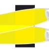 Palmes De Plongée Fibre De Verre YELLOW SEMI-TRANSPARENT BI-FINS LEADERFINS