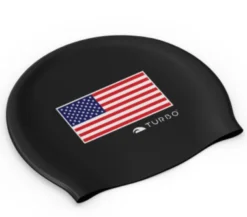 Bonnet De Bain Silicone USA NOIR TURBO